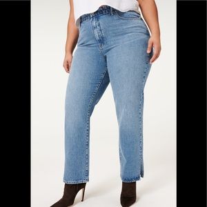 GOOD AMERICAN GOOD BOY JEANS SUPER HIGH RISE SIZE 18